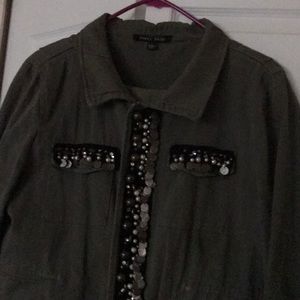 Sharp design jacket for casual or work